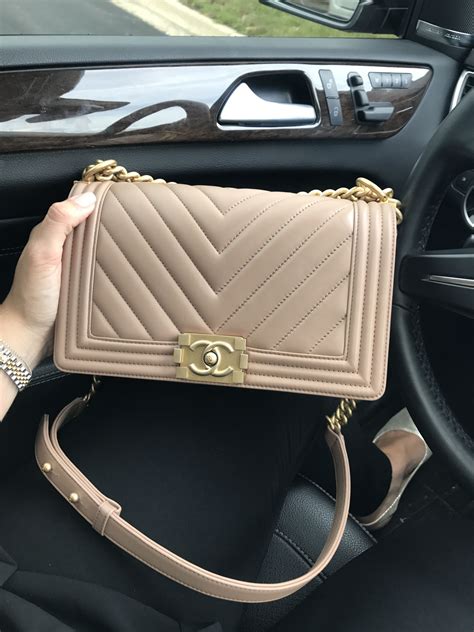 chanel boy bag beige gold|chanel boy bag price.